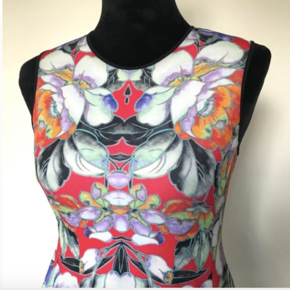 Clover Canyon 'Flower Tracers' Peplum Blouse (XS) - Picture 7 of 8